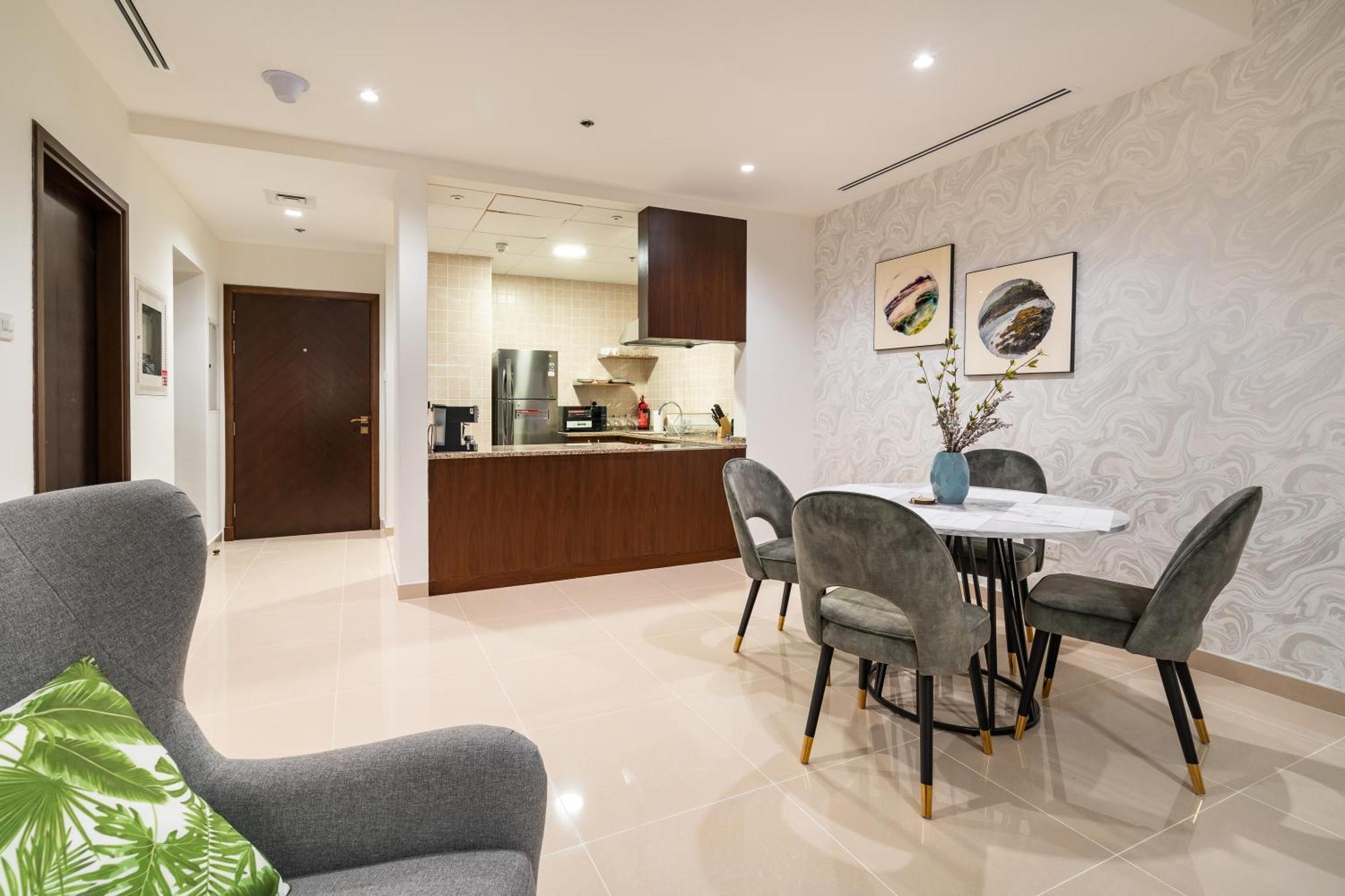 Simply Comfort In Sarai Palm Jumeirah Dubai Eksteriør bilde